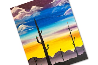 Paint + Sip: Desert Sunset