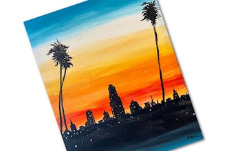 Paint + Sip: LA Sunset