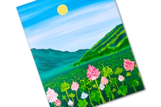 Paint + Sip: Lucky Flowers