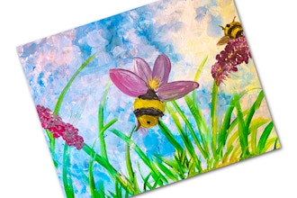 Paint + Sip: Napping Bees