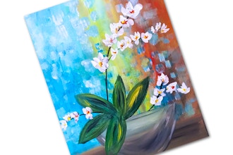 Paint + Sip: Peaceful Orchid