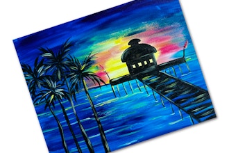 Paint + Sip: Surf City Sunset