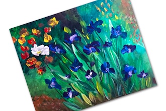 Paint + Sip: Van Gogh’s Irises