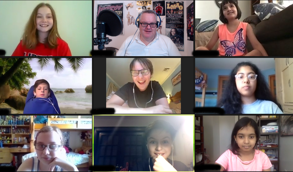 Fall 2020 Comedy for Kids Online