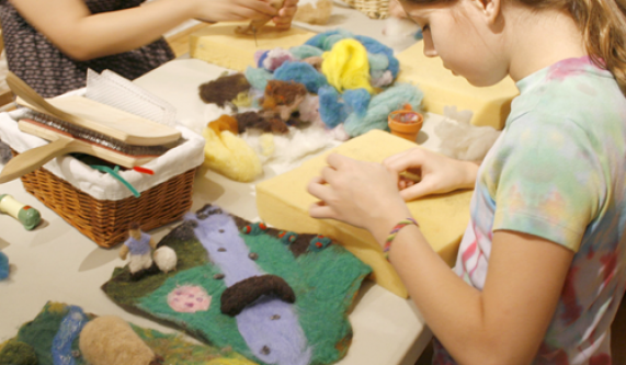 Needle Felting [Class in NYC] Loop of the Loom CourseHorse