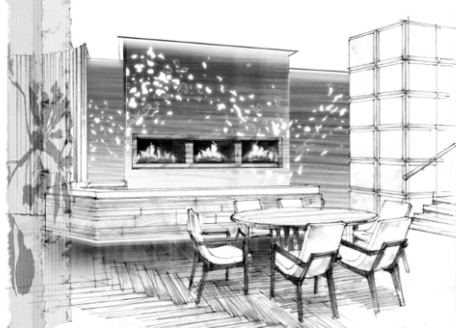 Perspective Sketching for Interior Design