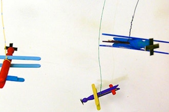 Clothespin Airplane Mobiles