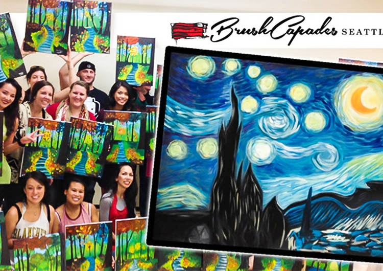 BYOB Painting: Learn to Paint Van Gogh's Starry Night