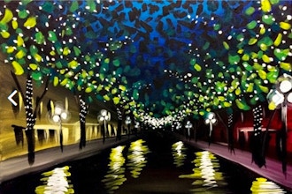 Painting: Twinkly Street Scene! (Online)