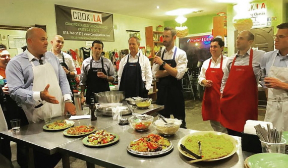 Greek Feast Cooking