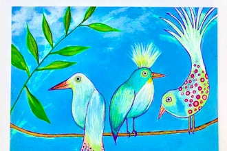 Virtual Class - Birds of a Feather – Painting