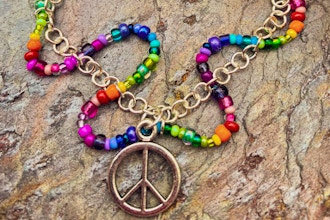 Virtual Camp Class - Peace, Love & Rainbows Jewelry