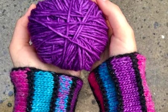 Beginner Knitting - Knit Cozy Wrist Warmers!