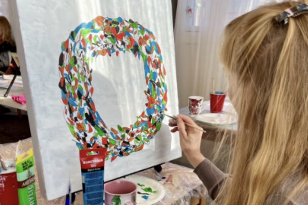 Beginner Intuitive Painting: The Vedic Art Method