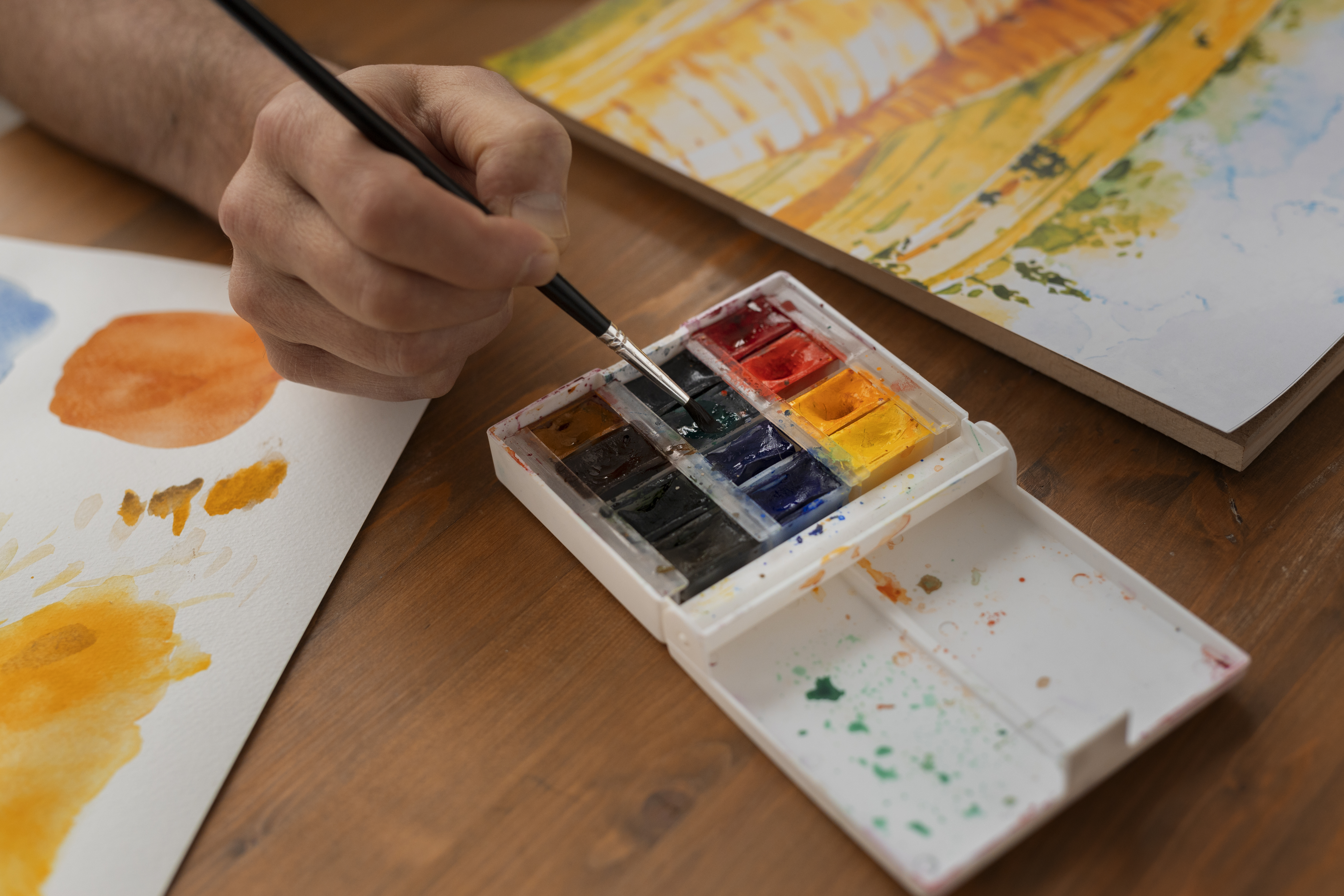 Watercolor 201 - Beginner (In-Studio)