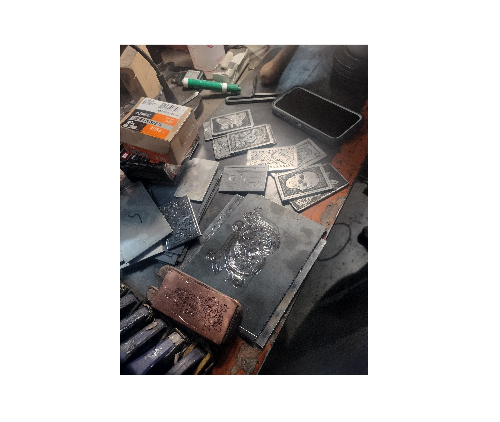 Metal Engraving Class