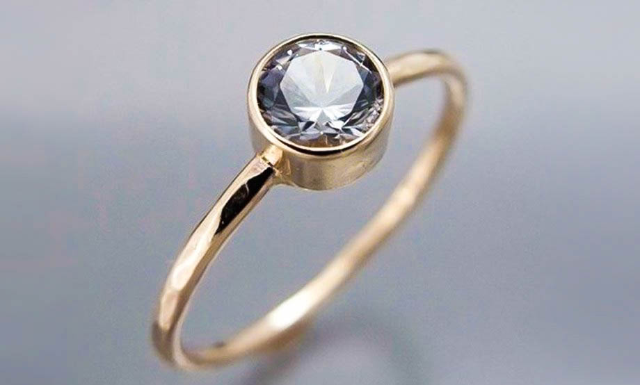 Bezel Set a Faceted Stone