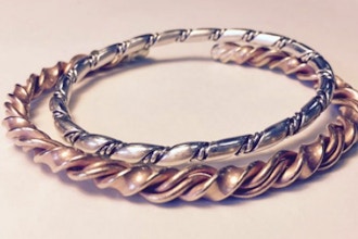 Twisted Wire Rings, Bangles and Hoops