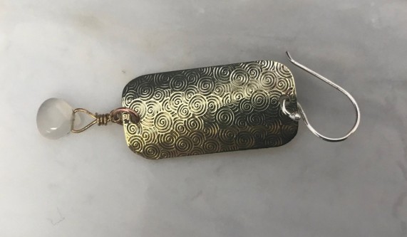 Introduction to the Arts: Roll Printed Earrings