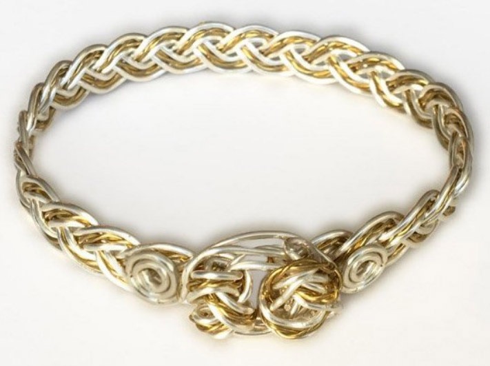 Braided Wire Cuff