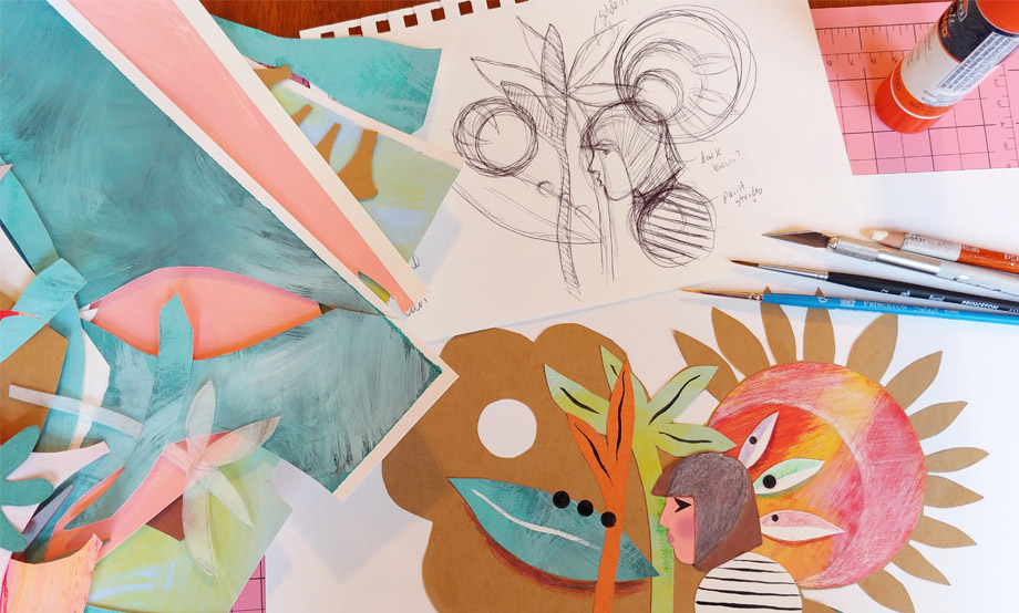 Collage Illustration