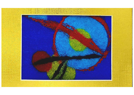 Fiber Art Collage