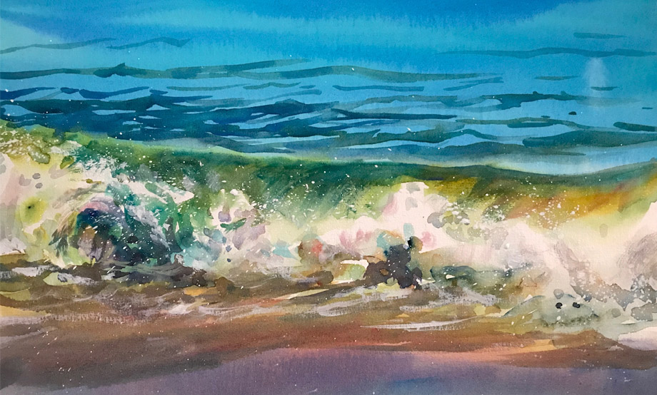 Painting Seascapes with Watercolor
