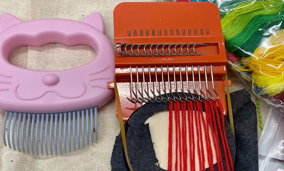Speed Weave: How to Mend Stretchy Fabric