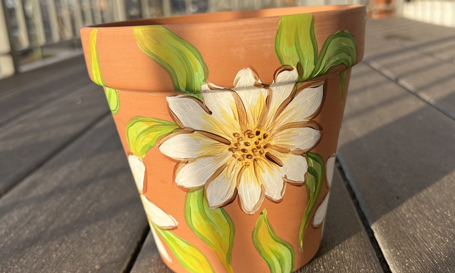 Plant & Paint: DIY Terracotta Pot Design