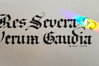 Gothic Calligraphy