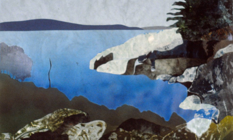 Mixed-Media Layered Landscapes