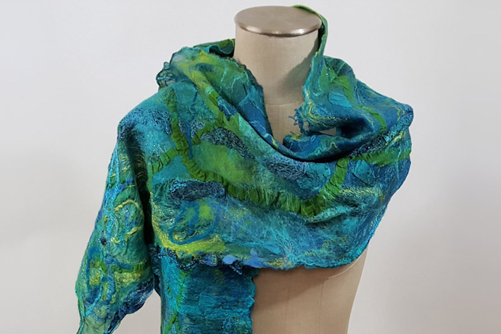 Botanical Print Silk Scarf [Class in NYC] @ 92nd Street Y