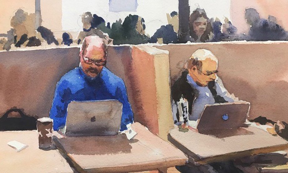 Painting People in Watercolor (Beginner/Intermediate)