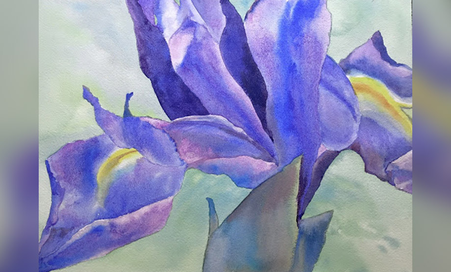 Painting Flowers in Watercolor