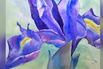 Painting Flowers in Watercolor