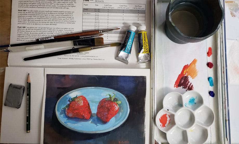 Painting with Gouache I