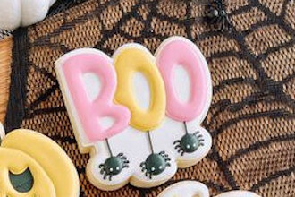 Hey Boo! Royal Icing Cookie