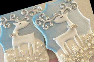 Royal Icing  Holiday Cookies Next Step Jeweled Cookies
