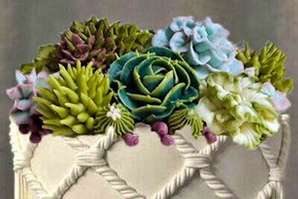 Creative Piping Bo Ho Succulent with Syd