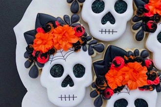 Day of the Dead Royal Icing Cookie