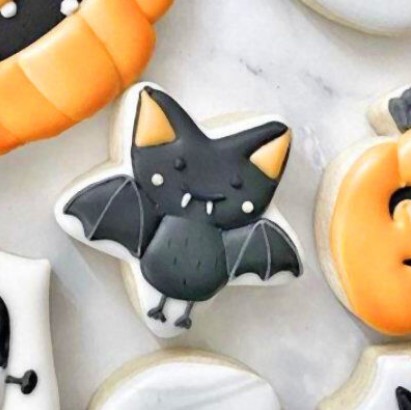 Kids After School Halloween Royal Icing Cookie