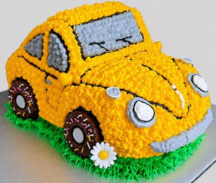 Kids Buttercream Car Cake