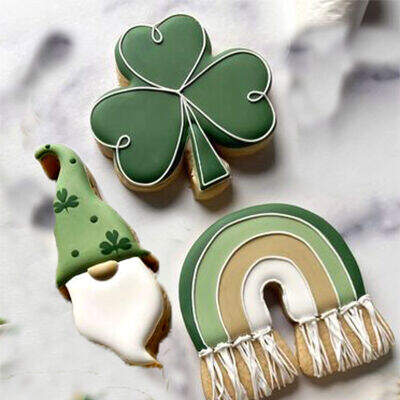 Luck of the Irish Royal Icing Cookie
