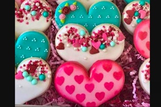 Love Is In The Air Royal Icing Cookie