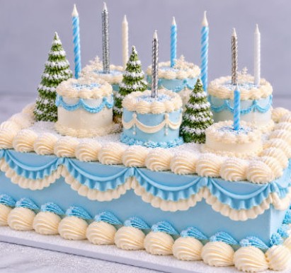 Winter Wonderland Cake Cakescapes