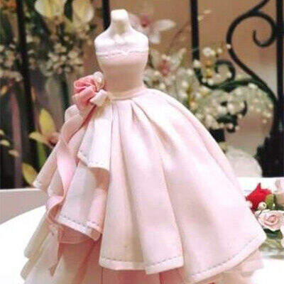 Bridal Fondant Mannequin Doll Cake