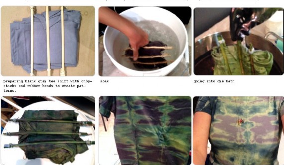 Recycle/Redesign/Remake - Shibori with Natural Indigo