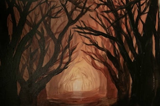 Virtual Acrylic Painting: Archway