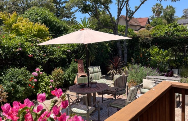 Meditate & Create in a Santa Barbara Garden