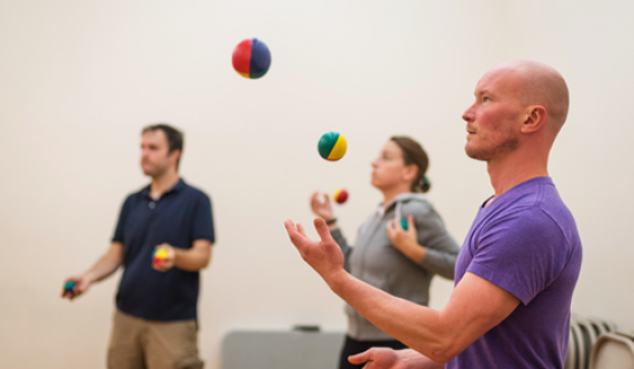 Learn to Juggle (or Get Better) Health Classes New York CourseHorse